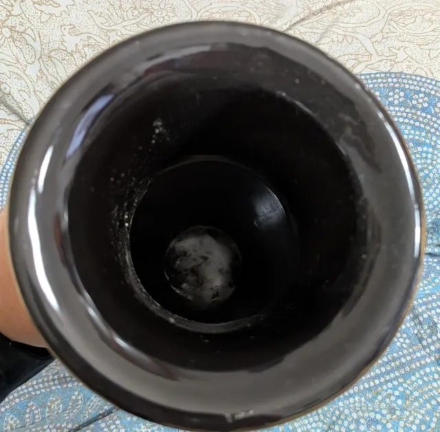 Vaso in porcellana giapponese con pavone