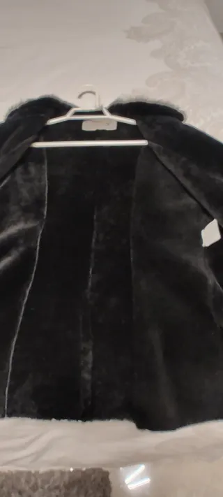 Chaleco piel Roberta Corsi negro