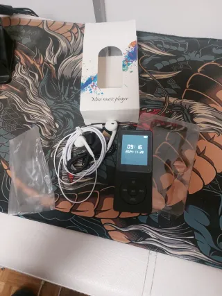 Reproductor MP3 Bluetooth Negro