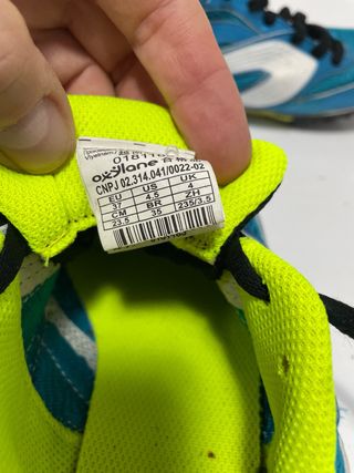 Zapatillas Clavos Kalenji Azul/Verde