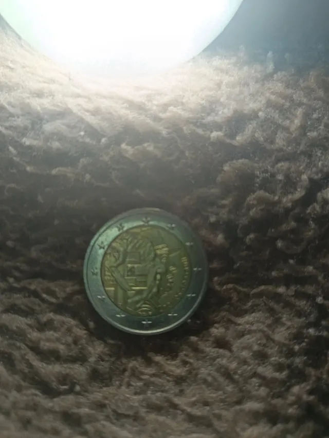 Moneda 2 euros Carlos de Gaulle
