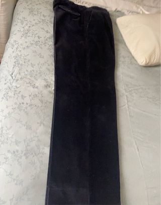 Pantalón pana Burberry marino