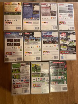 Lote 11 Videojuegos PSP (Fútbol)