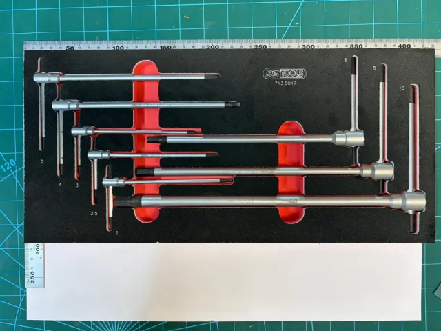 Llaves Allen en "T" KS tools