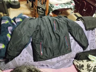 Abrigo Crivit Negro Nieve