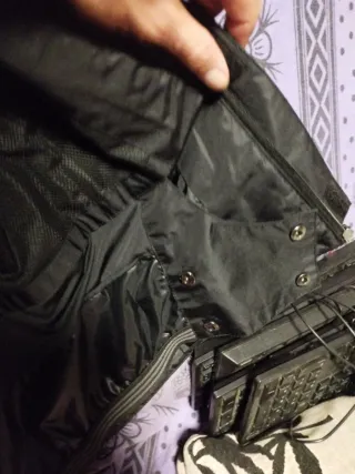 Abrigo Crivit Negro Nieve