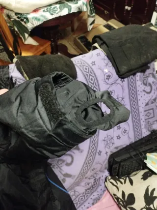 Abrigo Crivit Negro Nieve