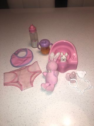 Muñeco Bebé Antonio Juan con Accesorios