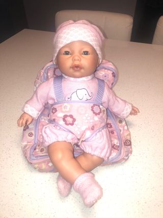 Muñeco Bebé Antonio Juan con Accesorios