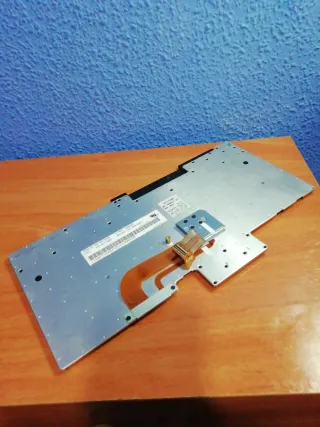 Teclado Lenovo Portátil Negro/Rojo