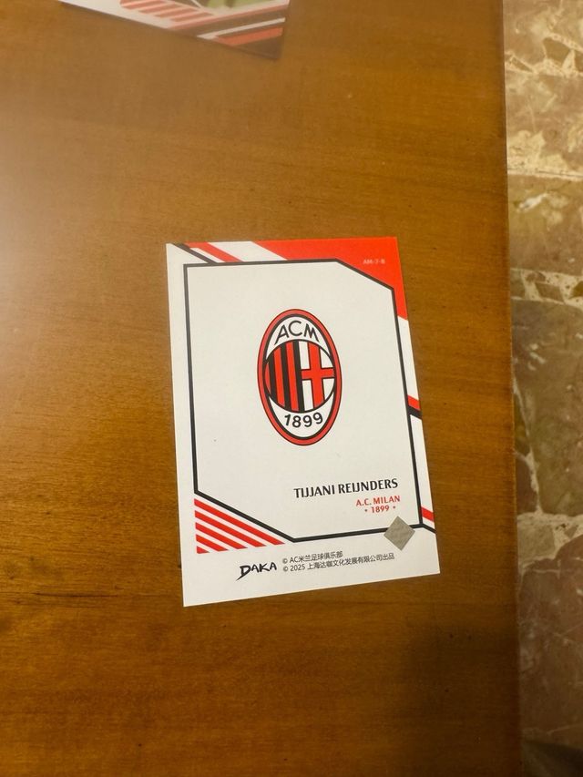 Card Daka Tijjani Reijnders Milan