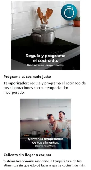 Placa Inducción Cecotec Bolero. A ESTRENAR