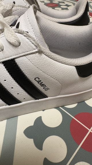 Adidas Campus Blancas y Negras