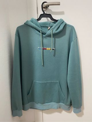 Sudadera Tian Mei Turquesa Talla M