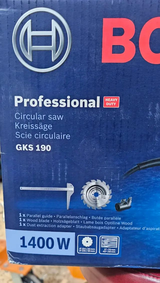 Sierra Circular Bosch GKS 190 1400W