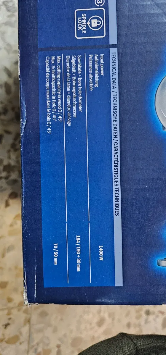 Sierra Circular Bosch GKS 190 1400W