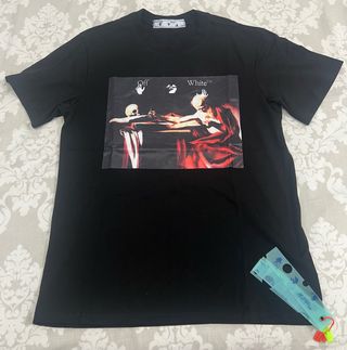 Camiseta Off-White Negra Talla M