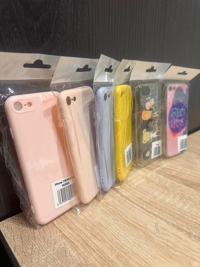 Lote fundas iPhone 7/8/SE y iPhone 7 — nuevas