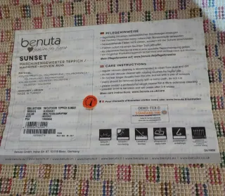 Due tappeti da corridoio multicolore