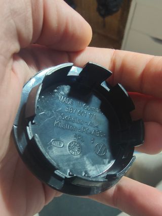 Tapas Centrales VW 65mm (4 uds) Nuevas