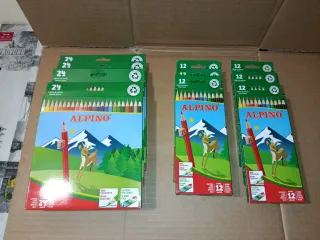 Lápices de Colores Alpino 12 y 24