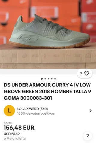 Zapatillas Under Armour Grises y Naranja