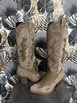 Stivali Camperos Beige