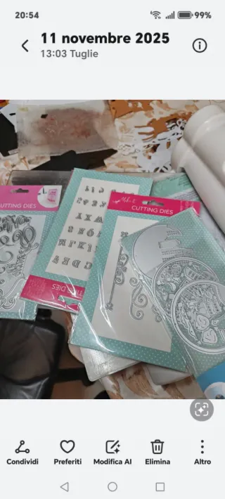 Macchina per scrapbooking e fustelle