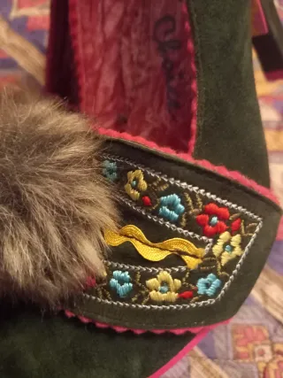 Zapatos Irregular Choice Verde Multicolor