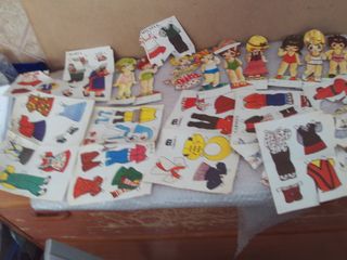 lote recortable muñecas traqueados , fabricado por