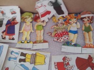 lote recortable muñecas traqueados , fabricado por