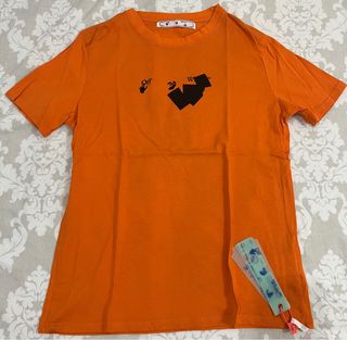 Camiseta Off-White Naranja