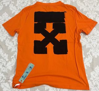 Camiseta Off-White Naranja