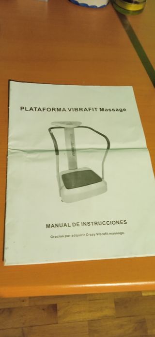 Plataforma Vibratoria Vibrafit Massaje.(620685664)