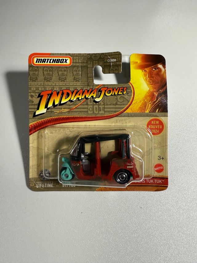 Matchbox Indiana Jones Tuk Tuk 2024 1:64