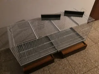 Jaula grande pájaros 100x41x37.