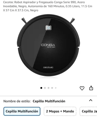 Cecotec Conga Serie 990 Robot Aspirador