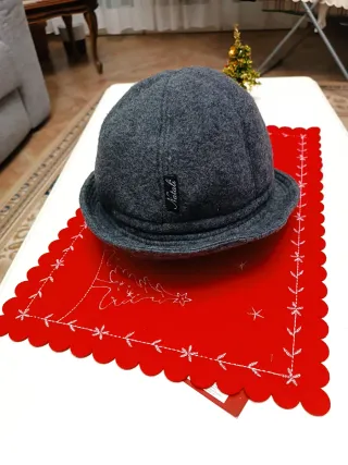 Cappello pescatore Natali grigio caldo