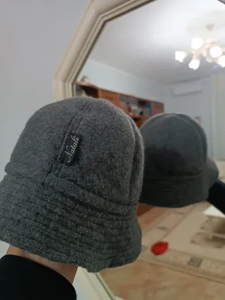 Cappello pescatore Natali grigio caldo