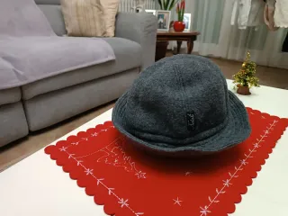 Cappello pescatore Natali grigio caldo