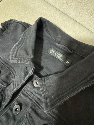 Chaleco vaquero negro mujer Talla M