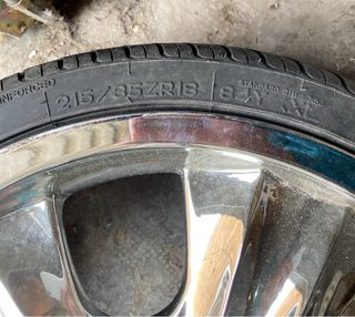 Llanta Cromada Deportiva