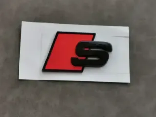 Logo Emblema Audi Sline Pegatina Maletero A3 A4 A5