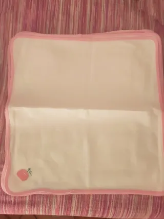 Tovaglia in cotone con frutta e fiori