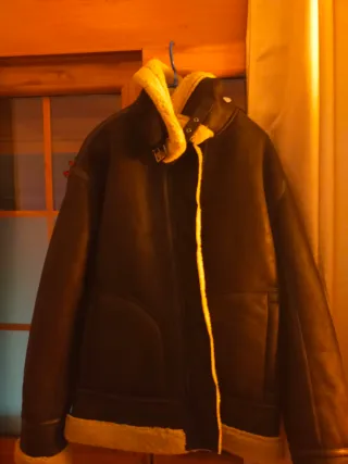 Abrigo de hombre marrón y beige,  nuevo sin usar