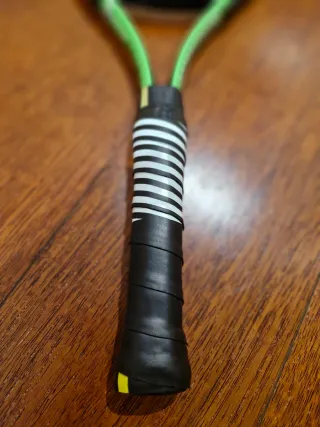 Raqueta de tenis infantil verde