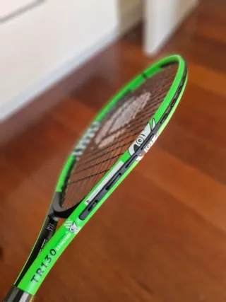 Raqueta de tenis infantil verde