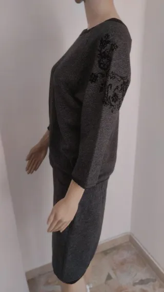 Abito donna invernale grigio