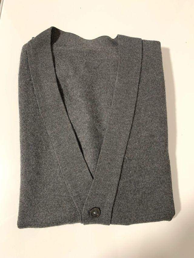 Giubbotto di lana grigio