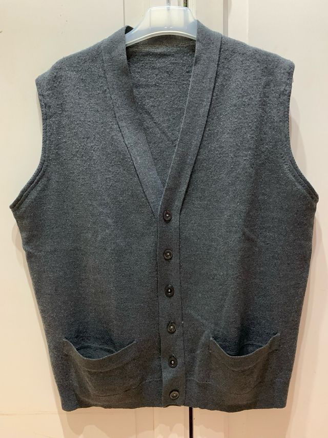 Giubbotto di lana grigio